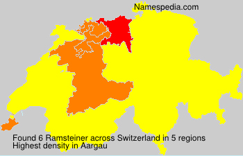 Surname Ramsteiner in Switzerland