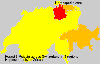 Surname Reissig in Switzerland