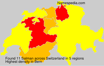 Surname Salman in Switzerland