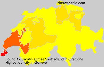 Surname Serafin in Switzerland