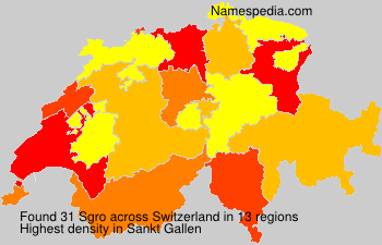 Surname Sgro in Switzerland