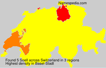 Surname Soell in Switzerland