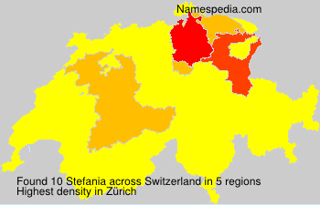 Surname Stefania in Switzerland