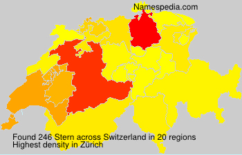 Surname Stern in Switzerland