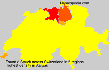 Surname Struck in Switzerland