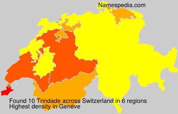 Surname Trindade in Switzerland