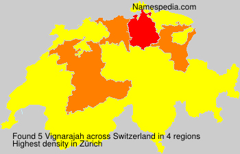 Surname Vignarajah in Switzerland