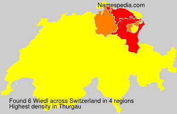 Surname Wiedl in Switzerland
