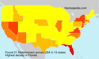Surname Abdelmonem in USA
