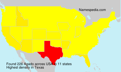 Surname Agado in USA