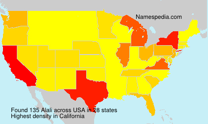 Surname Alali in USA
