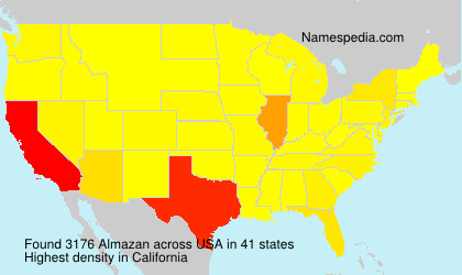Surname Almazan in USA