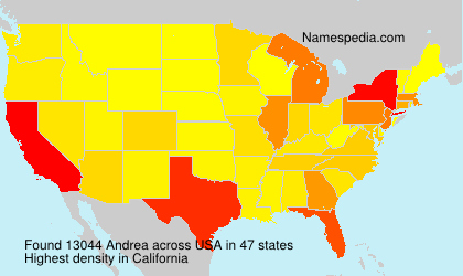 Surname Andrea in USA