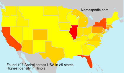 Surname Andrej in USA