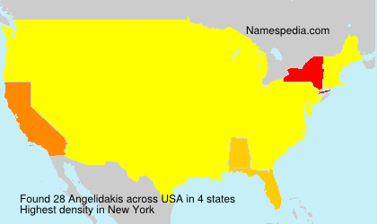 Surname Angelidakis in USA