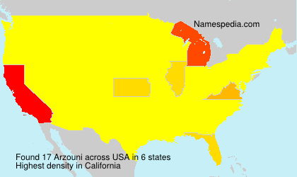 Surname Arzouni in USA