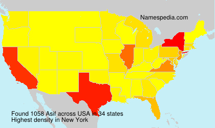 Surname Asif in USA
