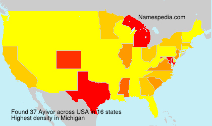 Surname Ayivor in USA