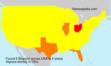 Surname Bagnolo in USA