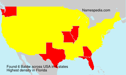 Surname Baldw in USA