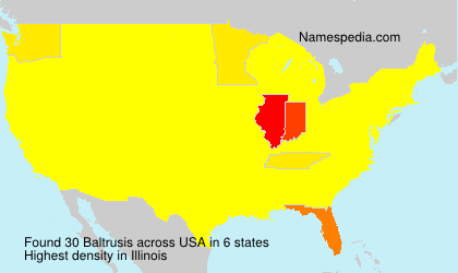 Surname Baltrusis in USA