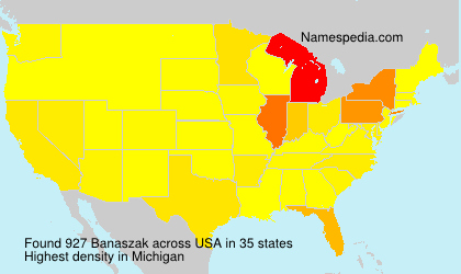 Surname Banaszak in USA