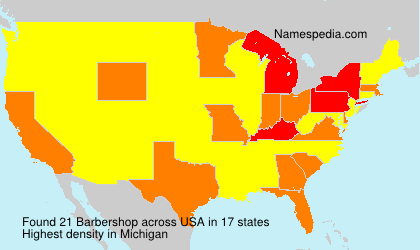 Surname Barbershop in USA