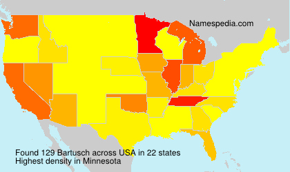 Surname Bartusch in USA