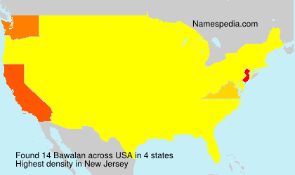 Surname Bawalan in USA