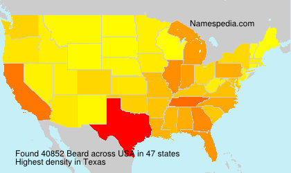 Surname Beard in USA