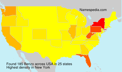 Surname Benzo in USA