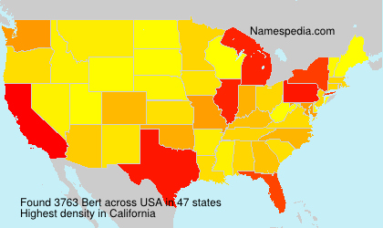 Surname Bert in USA