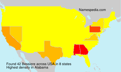 Surname Bessiere in USA