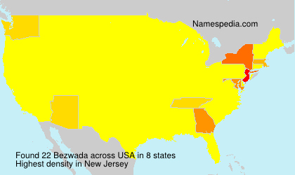 Surname Bezwada in USA