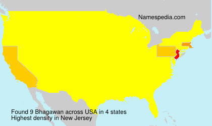 Surname Bhagawan in USA