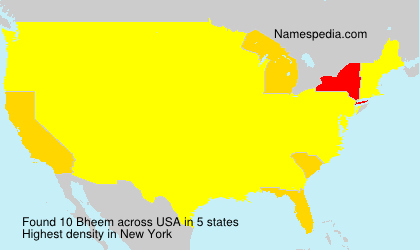 Surname Bheem in USA