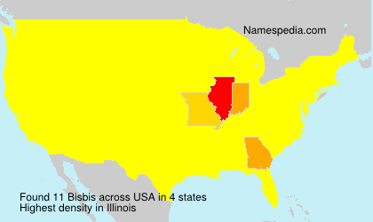 Surname Bisbis in USA