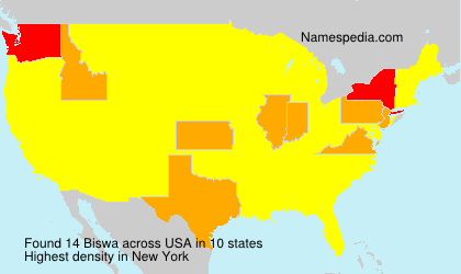 Surname Biswa in USA