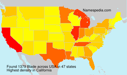 Surname Blade in USA