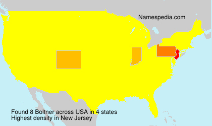 Surname Boltner in USA