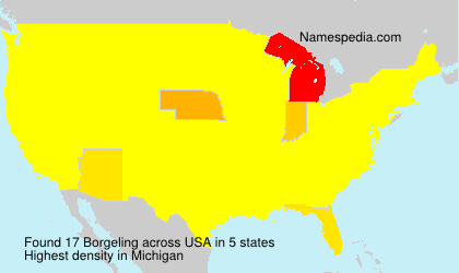 Surname Borgeling in USA