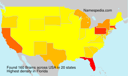 Surname Brams in USA