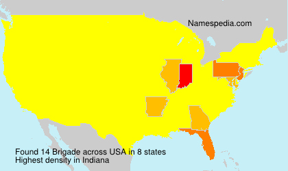 Surname Brigade in USA