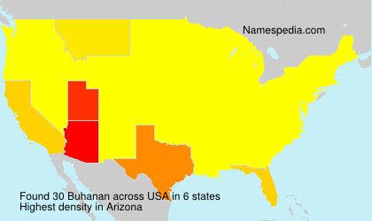 Surname Buhanan in USA