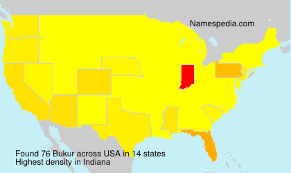 Surname Bukur in USA