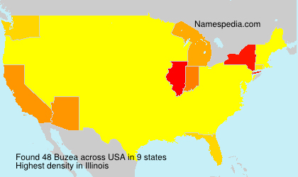 Surname Buzea in USA