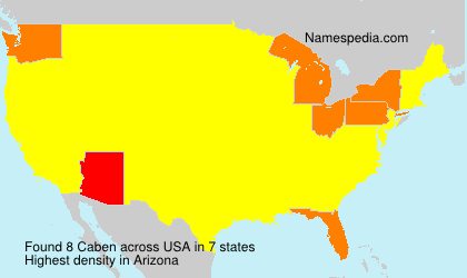 Surname Caben in USA