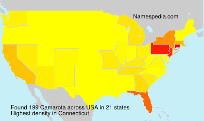 Surname Camarota in USA