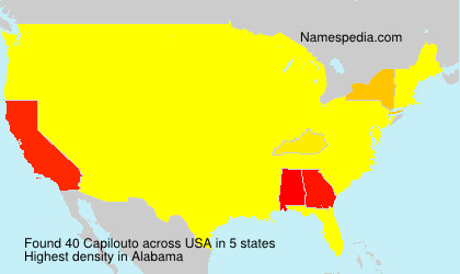 Surname Capilouto in USA