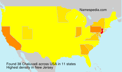 Surname Chaluvadi in USA